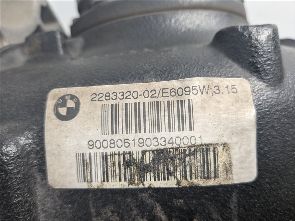 Thumbnail 8: 08-13 BMW M3 1M (E90 E92 E93 E82) REAR DIFFERENTIAL CARRIER ASSEMBLY 3.15 RATIO