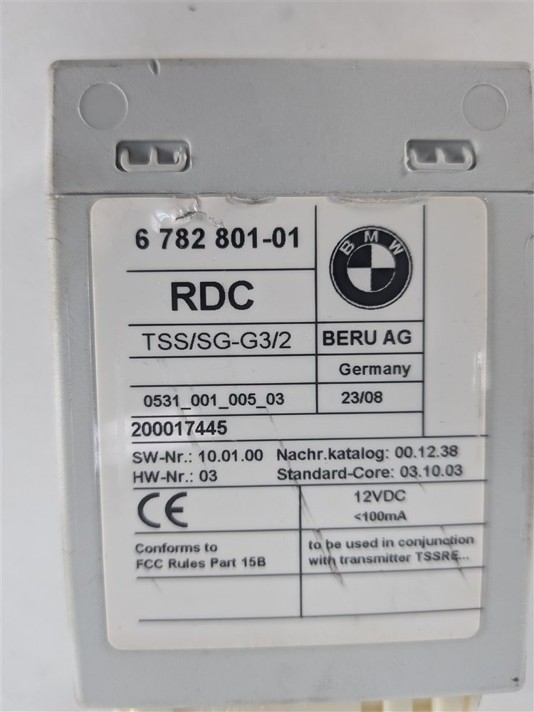 Thumbnail 9: 2007-2011 BMW 525i 528i 530i M3 M5 M6 X5 X6 Z4 TPMS RDC TIRE PRESSURE MODULE
