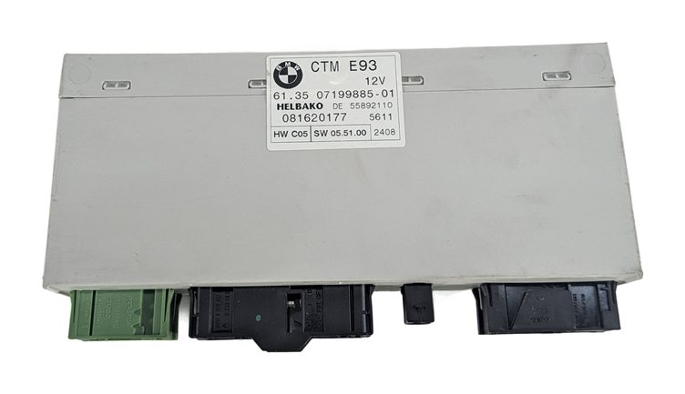 Thumbnail 7: 2007-2013 BMW 328i 335i M3 (E93) CONVERTIBLE TOP FOLDING ROOF CONTROL MODULE CTM