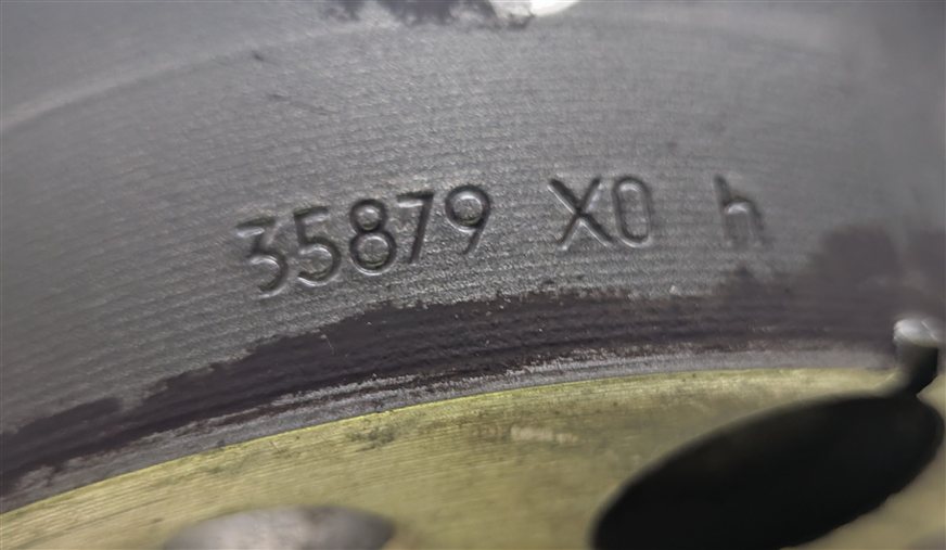 Thumbnail 10: 08-13 BMW M3 E90 E92 E93 REAR 19X9.5 STYLE 220M 10 DOUBLE SPOKE ALLOY WHEEL RIM