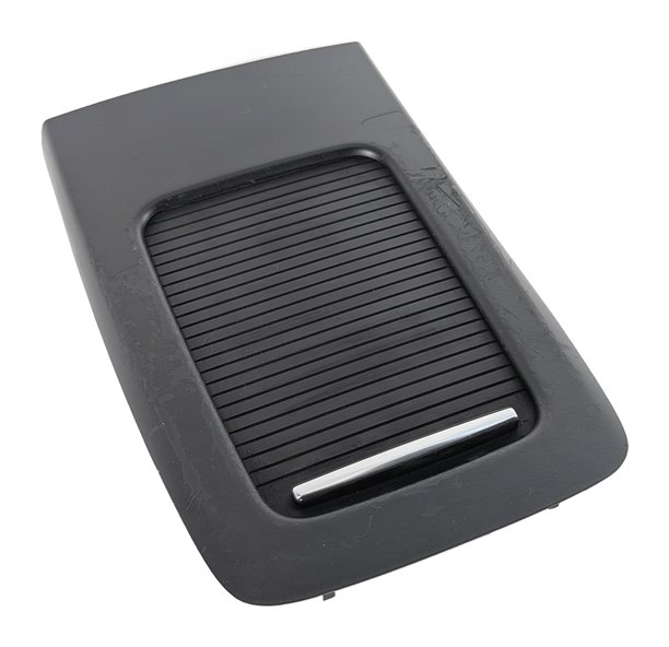 2008 BMW M3 (E90) REAR CENTER CONSOLE STORAGE TRAY COMPARTMENT w/ ROLLER COVER