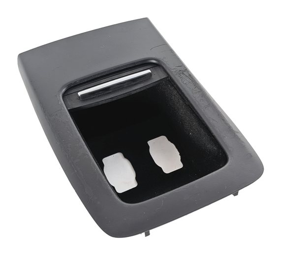 Thumbnail 2: 2008 BMW M3 (E90) REAR CENTER CONSOLE STORAGE TRAY COMPARTMENT w/ ROLLER COVER