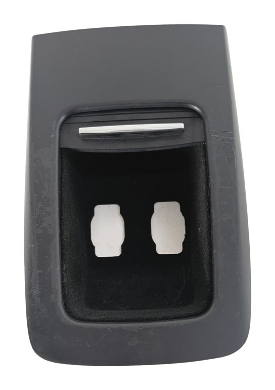 Thumbnail 4: 2008 BMW M3 (E90) REAR CENTER CONSOLE STORAGE TRAY COMPARTMENT w/ ROLLER COVER
