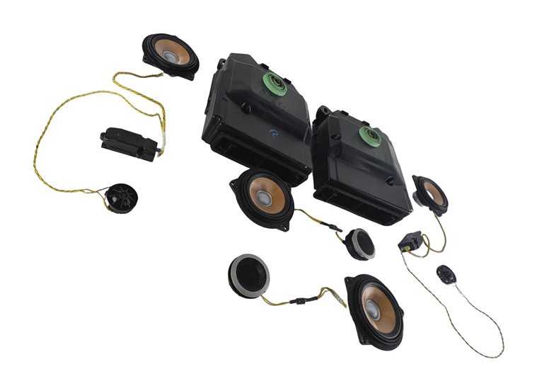 Thumbnail 5: 2008 BMW M3 (E90) INDIVIDUAL AUDIO SPEAKER SET/10 w/ SUBWOOFER MIDRANGE TWEETER