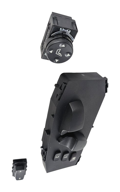 Thumbnail 5: 2008 BMW M3 (E90) FRONT LEFT DRIVER SEAT SWITCH SET/3 w/ MEMORY LUMBAR SUPPORT