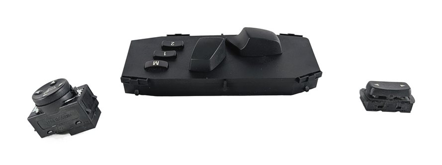 Thumbnail 6: 2008 BMW M3 (E90) FRONT LEFT DRIVER SEAT SWITCH SET/3 w/ MEMORY LUMBAR SUPPORT