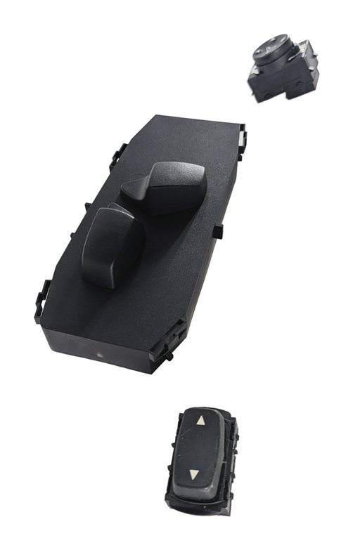 Thumbnail 5: 2008 BMW M3 (E90) FRONT RIGHT PASSENGER SEAT SWITCH SET/3 w/ LUMBAR SUPPORT