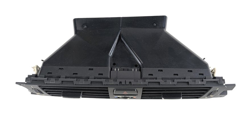 Thumbnail 3: 2008 BMW M3 (E90) FRONT CENTER DASH AIR AC VENT w/ HAZARD WARNING SWITCH (Black)