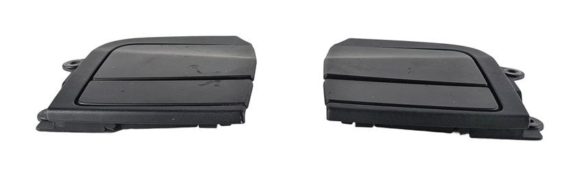 Thumbnail 6: 2008 BMW M3 (E90) REAR LEFT/RIGHT CONVERTIBLE TOP HINGE FLAP SET/2 (MATTE BLACK)