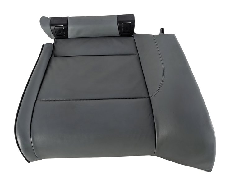 Thumbnail 3: 2008 BMW M3 (E90) REAR LEFT LOWER SEAT BOTTOM CUSHION LEATHER UPHOLSTERY (Grey)