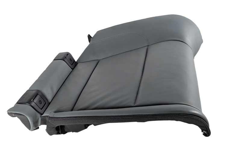 Thumbnail 5: 2008 BMW M3 (E90) REAR LEFT LOWER SEAT BOTTOM CUSHION LEATHER UPHOLSTERY (Grey)