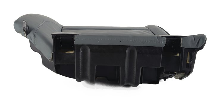 Thumbnail 6: 2008 BMW M3 (E90) REAR LEFT LOWER SEAT BOTTOM CUSHION LEATHER UPHOLSTERY (Grey)