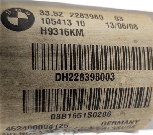 Thumbnail 8: 2008 BMW M3 (E90) REAR LEFT/RIGHT SHOCK ABSORBER SET/2 RWD ADAPTIVE SUSPENSION