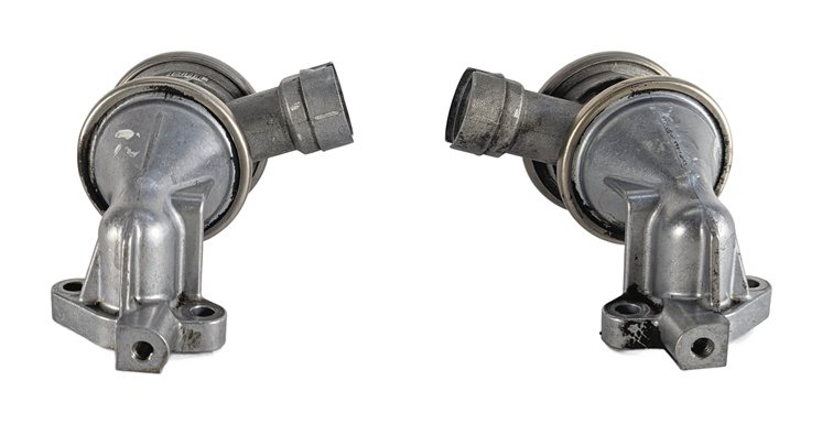 Thumbnail 6: 2008 BMW M3 (E90) 4.0L S65 ENGINE EGR SECONDARY AIR INJECTION CHECK VALVE SET/2