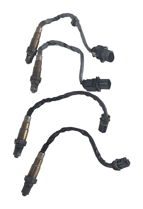 Thumbnail 3: 2008 BMW M3 (E90) 4.0L (S65) ENGINE UPSTREAM DOWNSTREAM OXYGEN O2 SENSOR SET/4