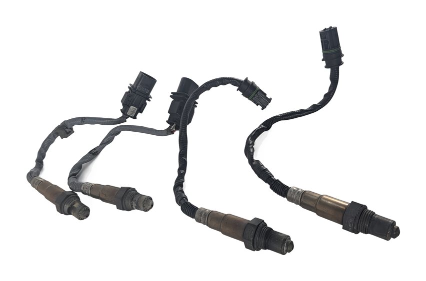 Thumbnail 5: 2008 BMW M3 (E90) 4.0L (S65) ENGINE UPSTREAM DOWNSTREAM OXYGEN O2 SENSOR SET/4