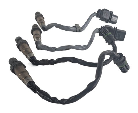Thumbnail 6: 2008 BMW M3 (E90) 4.0L (S65) ENGINE UPSTREAM DOWNSTREAM OXYGEN O2 SENSOR SET/4