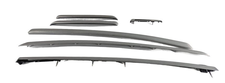 Thumbnail 6: 2008 BMW M3 (E90) DOOR DASH CONSOLE TRIM SET/6 w/ START STOP BUTTON (Aluminum)
