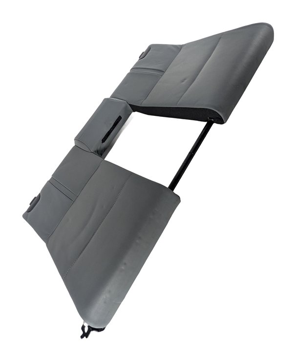 2008 BMW M3 (E90) REAR UPPER SEAT BACK CUSHION w/ SKI BAG PASS THROUGH (Grey)