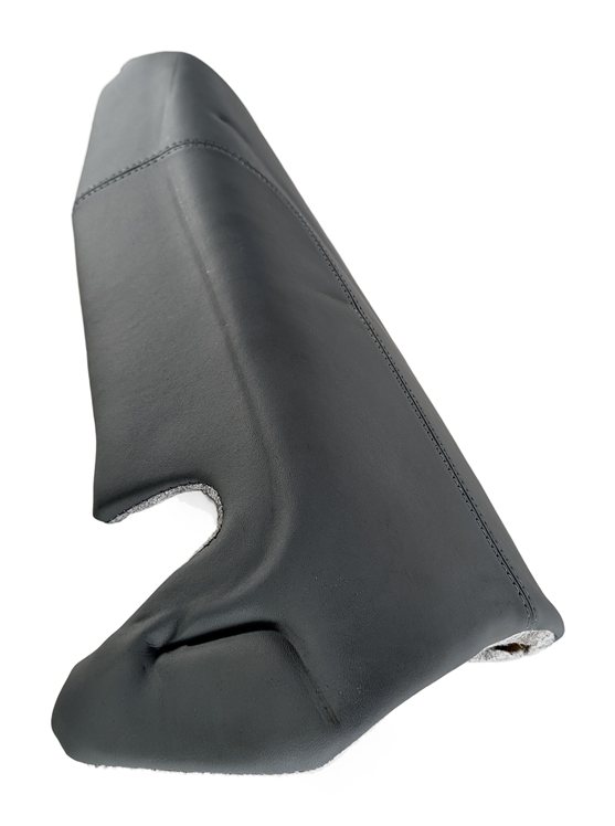 Thumbnail 4: 2008 BMW M3 (E90) REAR LEFT UPPER SEAT BACK SIDE BOLSTER CUSHION LEATHER (Grey)