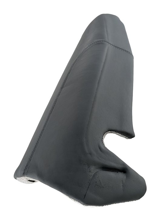 Thumbnail 5: 2008 BMW M3 (E90) REAR RIGHT UPPER SEAT BACK SIDE BOLSTER CUSHION LEATHER (Grey)