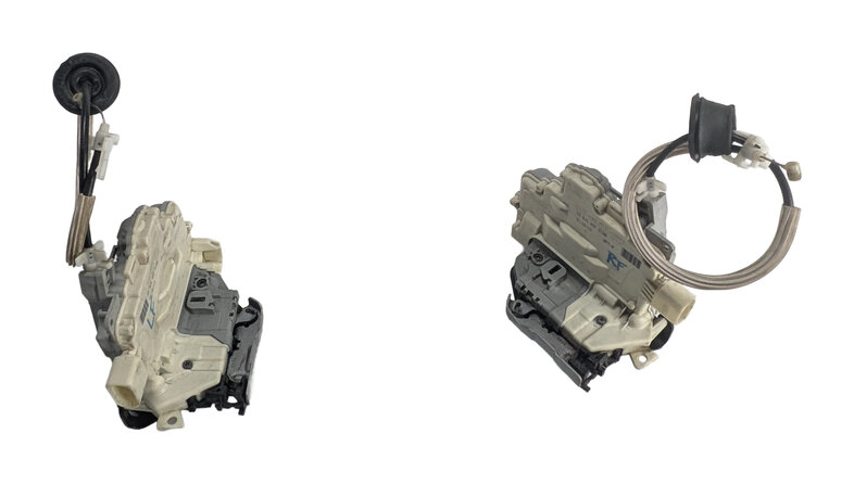 Thumbnail 2: 08-18 AUDI VW PORSCHE Q5 CAYENNE FRONT LEFT/RIGHT DOOR LATCH SET/2 NO SOFT CLOSE