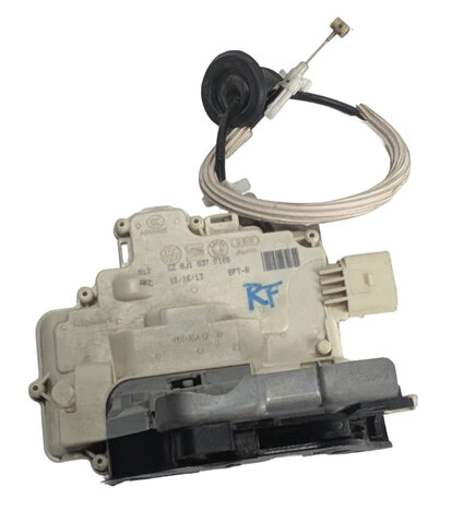 Thumbnail 7: 08-18 AUDI VW PORSCHE Q5 CAYENNE FRONT LEFT/RIGHT DOOR LATCH SET/2 NO SOFT CLOSE
