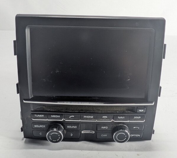 Thumbnail 4: 2011-2016 PORSCHE CAYENNE (958) GPS NAVIGATION RADIO RECEIVER LCD DISPLAY SCREEN