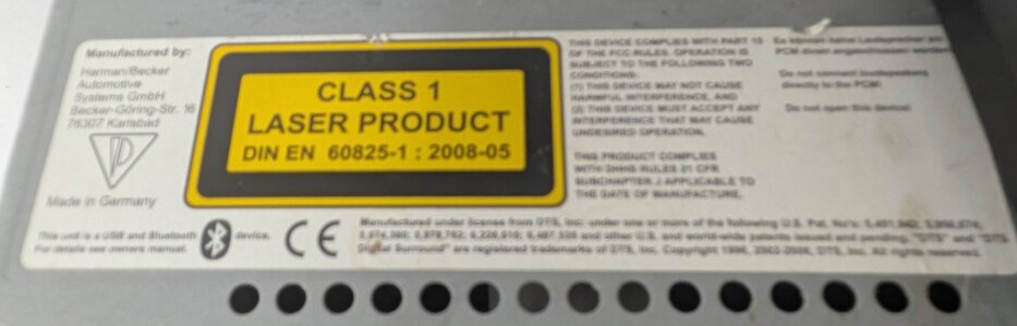 Thumbnail 9: 2011-2016 PORSCHE CAYENNE (958) GPS NAVIGATION RADIO RECEIVER LCD DISPLAY SCREEN