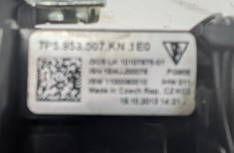 Thumbnail 11: 2011-2016 PORSCHE CAYENNE (958) STEERING COLUMN BLINKER WIPER COMBINATION SWITCH