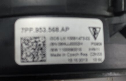 Thumbnail 13: 2011-2016 PORSCHE CAYENNE (958) STEERING COLUMN BLINKER WIPER COMBINATION SWITCH