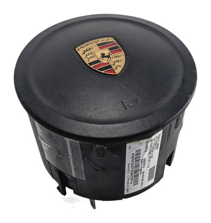 2011-2014 PORSCHE CAYENNE (958) DRIVER STEERING WHEEL SRS AIRBAG AIR BAG (Black)