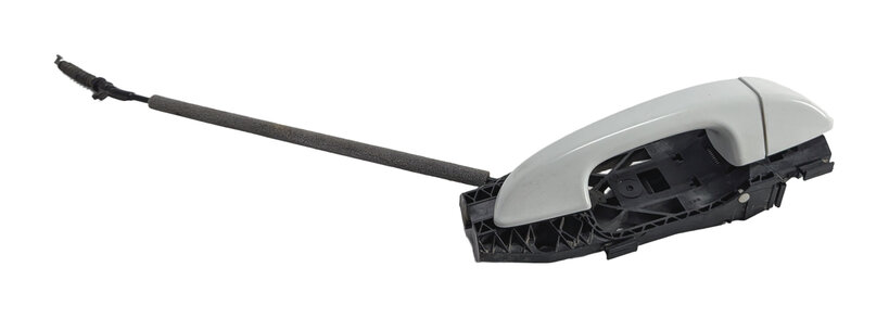 11-18 PORSCHE CAYENNE (958) FRONT RIGHT PASSENGER DOOR HANDLE (White)