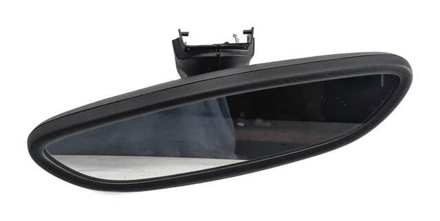 Thumbnail 2: 2011-2018 PORSCHE CAYENNE (958) MANUAL REARVIEW REAR VIEW MIRROR (Black)