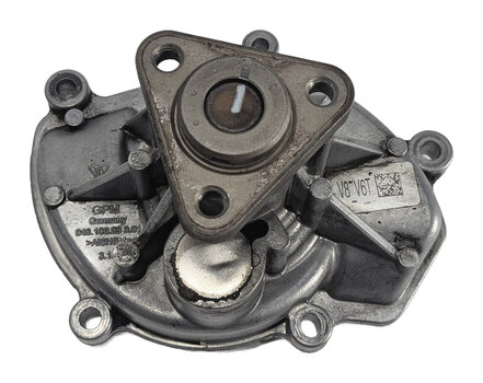 Thumbnail 2: 2013-2014 PORSCHE CAYENNE (958) 4.8L M48.02 ENGINE MECHANICAL WATER COOLANT PUMP