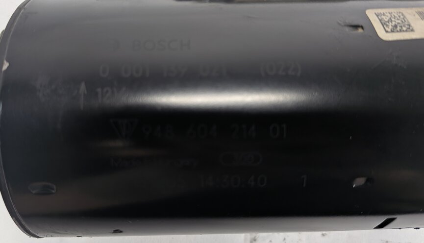 Thumbnail 8: 2011-2018 PORSCHE CAYENNE (958) 4.8L M48 V8 ENGINE - STARTER MOTOR (BOSCH)