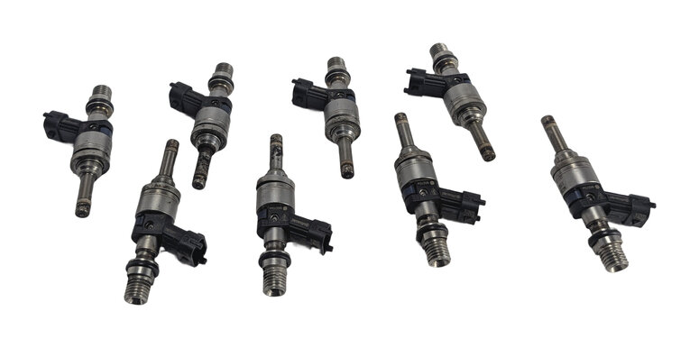 09-14 PORSCHE CAYENNE PANAMERA (958 970) 4.8L M48 NON-TURBO FUEL INJECTOR SET 8