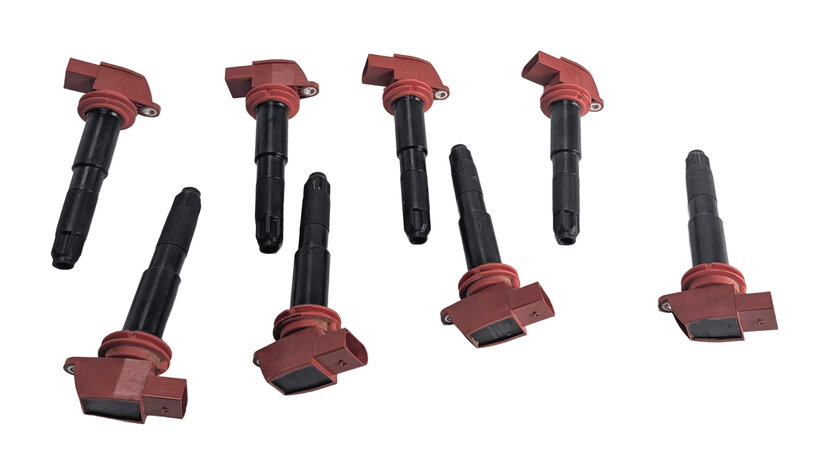 Thumbnail 2: 2010-2018 PORSCHE CAYENNE PANAMERA (958 970) 4.8L V8 ENGINE IGNITION COIL SET 8