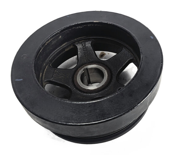 Thumbnail 3: 2011-2018 PORSCHE CAYENNE (958) 4.8L M48 V8 ENGINE HARMONIC BALANCER PULLEY