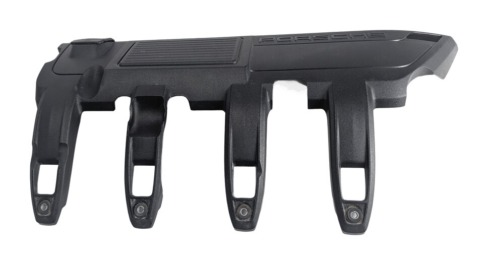Thumbnail 5: 10-16 PORSCHE CAYENNE PANAMERA (958 970 G1) 4.8L ENGINE MOTOR COVER TRIM SET/3