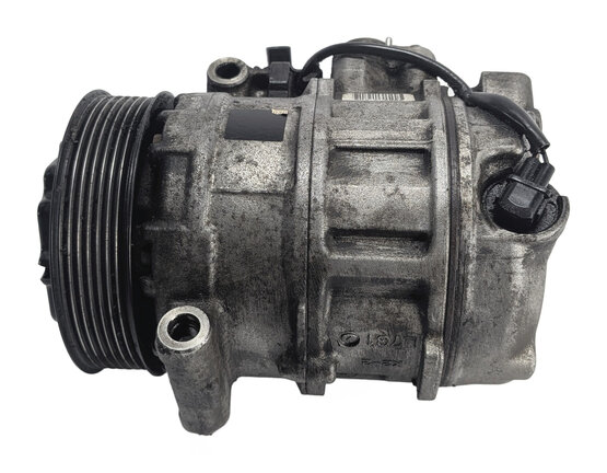 Thumbnail 4: 11-18 PORSCHE CAYENNE (958) 4.8L M48 V8 - A/C AIR CONDITIONING COMPRESSOR PUMP
