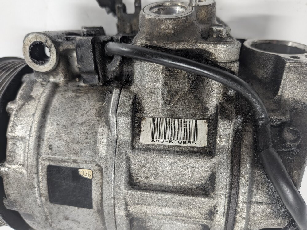 Thumbnail 8: 11-18 PORSCHE CAYENNE (958) 4.8L M48 V8 - A/C AIR CONDITIONING COMPRESSOR PUMP