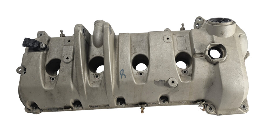 Thumbnail 2: 2010-2018 PORSCHE CAYENNE PANAMERA (958 970 G1) 4.8L V8 ENGINE RIGHT VALVE COVER