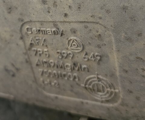 Thumbnail 8: 11-18 PORSCHE CAYENNE 958 4.8L GKB NBM NFB FRONT TRANSFER CASE (w/o SHIFT MOTOR)