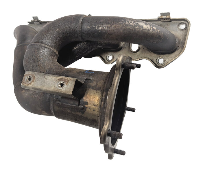 Thumbnail 4: 08-14 PORSCHE CAYENNE 958 4.8L M48 NON-TURBO EXHAUST MANIFOLD LEFT/RIGHT SET/2