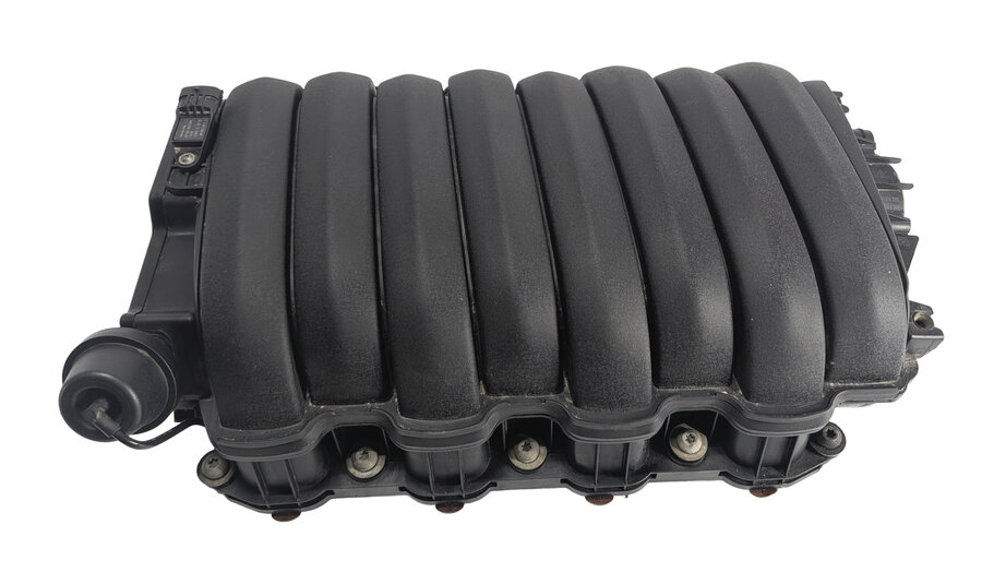Thumbnail 2: 2011-2014 PORSCHE CAYENNE (958) 4.8L M48 V8 ENGINE INTAKE MANIFOLD ASSEMBLY