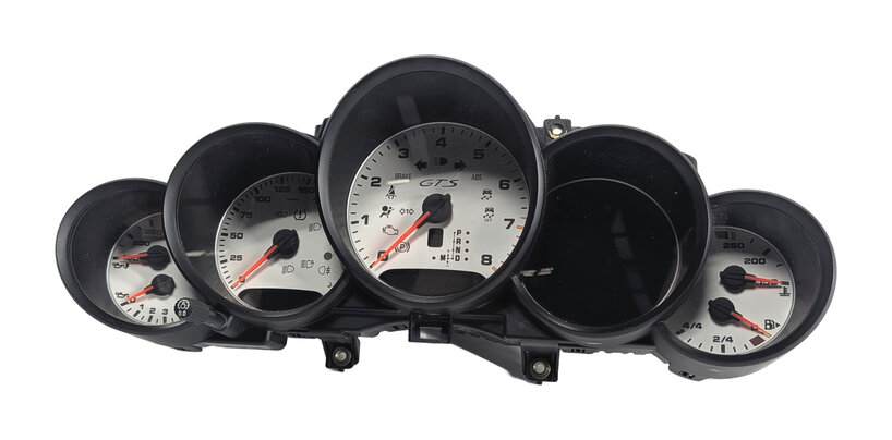 13-16 PORSCHE CAYENNE GTS (958) MPH SPEEDOMETER INSTRUMENT GAUGE CLUSTER (153K)