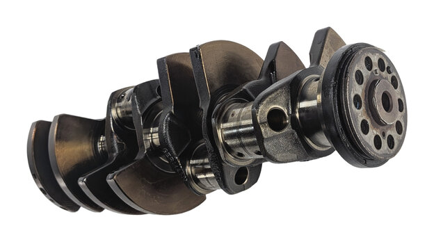Thumbnail 4: 2013-2014 PORSCHE CAYENNE (958) 4.8L M48.02 V8 ENGINE CRANKSHAFT CRANK SHAFT