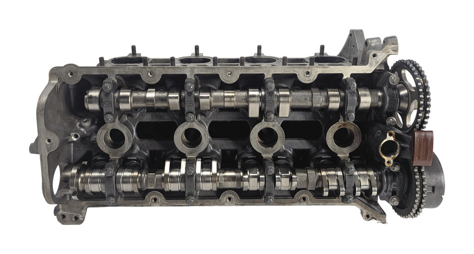 Thumbnail 3: 13-16 PORSCHE CAYENNE PANAMERA 958 970 4.8L M48.02 MCX.PA V8 LEFT CYLINDER HEAD