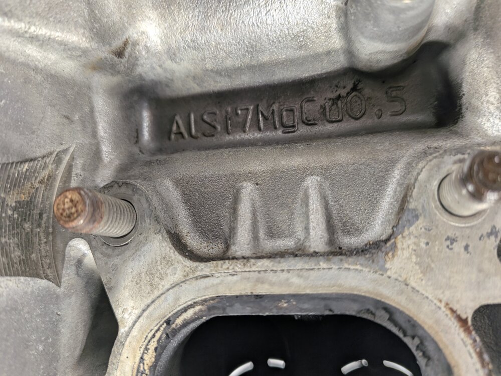 Thumbnail 7: 13-16 PORSCHE CAYENNE PANAMERA 958 970 4.8L M48.02 MCX.PA V8 LEFT CYLINDER HEAD